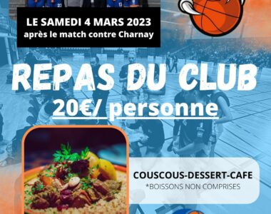 REPAS DU CLUB 🏀