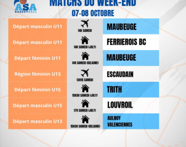 PROGRAMME DU WEEK-END